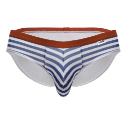CandyMan Slip Sailoris Blanc Navy